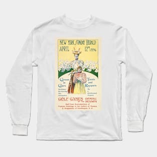 Cover for the Sunday Herald (1896) Long Sleeve T-Shirt